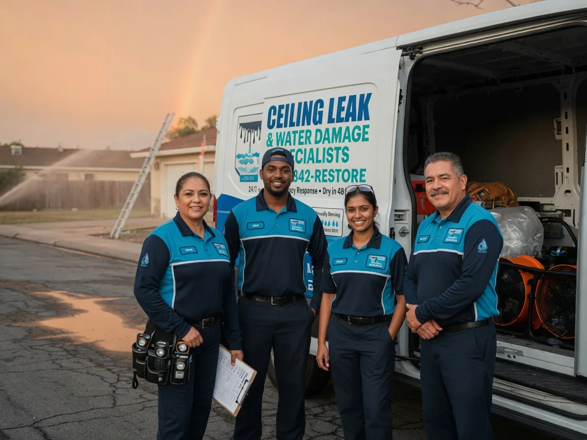 Ceiling Leak Cleanup company in Aston, PA